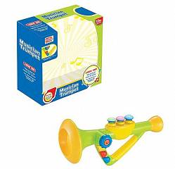 Труба для малышей со звуковыми и световыми эффектами (Junfa Toys, 777-3) - миниатюра